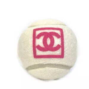 CHANEL chanel sport interior CC Mark CC Non-pressure ball Rubber Pink x White